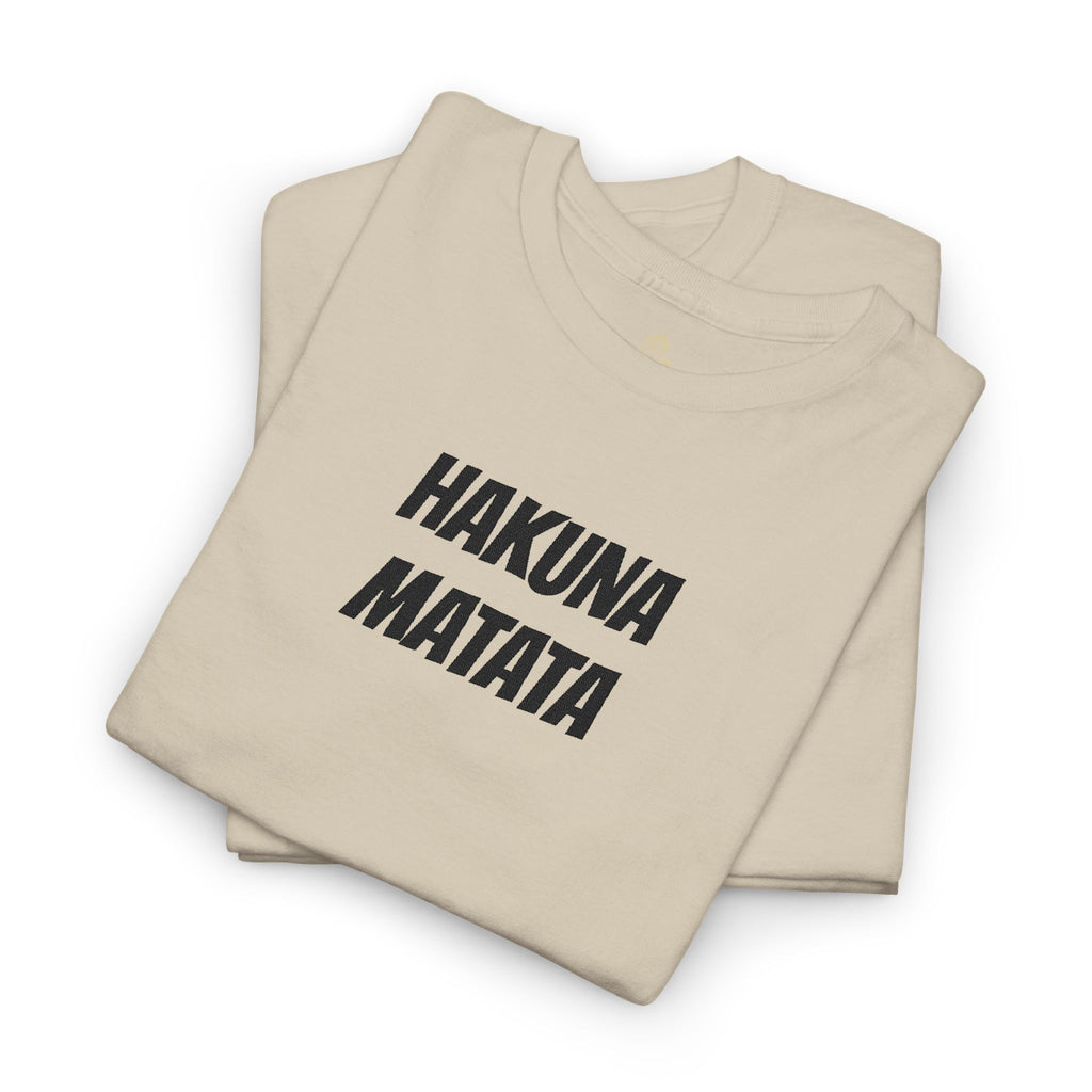 Hakuna Matata Tee — Relaxed Positive Quote T‑Shirt