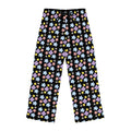 Floral Night Sky Pajama Pants — Pastel Daisy Lounge Sleepwear
